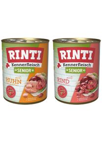 Rinti Kennerfleisch Senior, variace chut&iacute;, 24 &times; 800 g