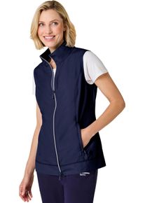 Damske Funkčn&iacute; vesta s dvoucestn&yacute;m zipem n&aacute;mořnick&aacute; modr&aacute; ,velikost 54