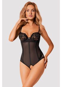 Obsessive Čern&eacute; open-crotch body Serena Love