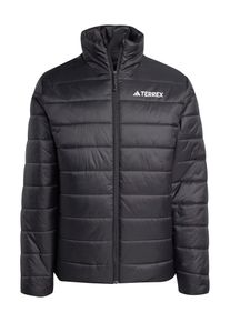 adidas terrex Muži Outdoorov&aacute; bunda 'Essentials' čern&aacute; / b&iacute;l&aacute; M