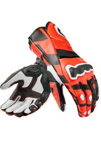 Revit Jerez 4, gloves , color: Neon-Red/Black , size: XL