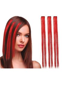 P���esek do vlas� �erven� 50 cm 3 ks