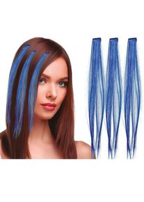 P���esek do vlas� modr� 50 cm 3 ks