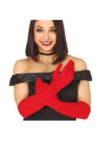 Rukavice �erven� dlouh� 42 cm