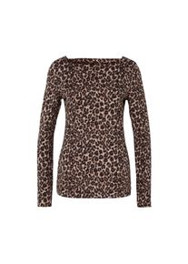 Tchibo - Triko s dlouh&yacute;m ruk&aacute;vem - pro ženy - vel. XXL 52/54 - barva: čern&aacute;/s potiskem