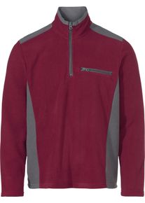 Catamaran Panske Fleecov&eacute; tričko s n&aacute;prsn&iacute; kapsou na zip bord&oacute; ,velikost 48/50