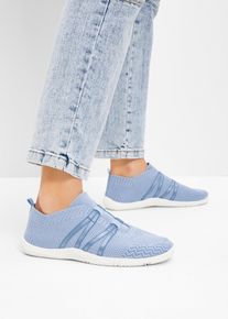 Barefoot obuv s flexibiln&iacute; podr&aacute;žkou | Modr&aacute; | Vel. 37 | vegansk&eacute;| bonprix