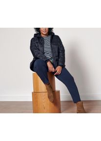 Tchibo - Kotn&iacute;kov&eacute; boty z velurov&eacute; kůže - pro ženy - vel. 41 - barva: hněd&aacute;