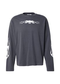 WEEKDAY Muži Tričko tmavě &scaron;ed&aacute; / b&iacute;l&aacute; S