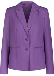 Damske Kalhotov&yacute; kost&yacute;m ze snadno udržovateln&eacute;ho materi&aacute;lu lila ,velikost 38