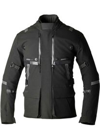 RST Pro Series Vulcan, textile jacket waterproof , color: Black , size: L