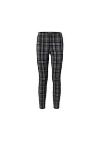 Tchibo - Kostkovan&eacute; strečov&eacute; kalhoty - pro ženy - vel. 38 - barva: čern&aacute;/kostkovan&yacute;
