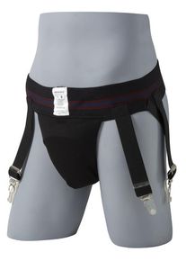 WINNWELL SR Jock 3 in 1 hokejov&yacute; suspenzor s podvazky POUZE senior, XXL (V&Yacute;PRODEJ)