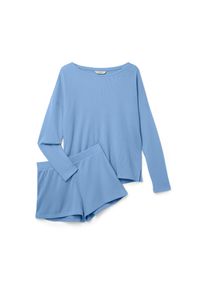 Tchibo - Kr&aacute;tk&eacute; pyžamo - pro ženy - vel. S 36/38 - barva: modr&aacute;