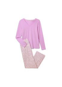 Tchibo - Pyžamo - pro ženy - vel. M 40/42 - barva: růžov&aacute;/s potiskem