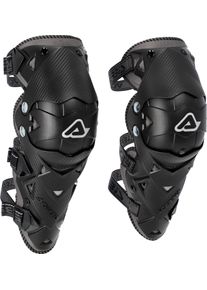 Acerbis Impact Evo 3.0, knee protectors , color: Black/Black , size: One Size