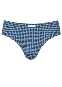 Velk&eacute; Velikosti - Mey - Strečov&eacute; slipy s potiskem - 4XL - Modr&aacute;