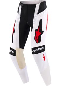 Alpinestars Techstar Knif, textile pants , color: White/Black/Red/Blue , size: 34