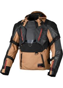 Macna Tryton, textile jacket waterproof , color: Brown/Black , size: M