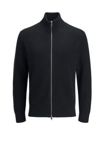 Jack & Jones Velk&eacute; Velikosti - Jack & Jones - Svetr z bavlněn&eacute; směsi - 3XL - Čern&aacute;