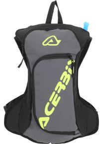 Acerbis Acqua Logo, hydration backpack , color: Grey/Black/Neon-Yellow , size: 5 L