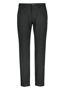 Velk&eacute; Velikosti - Roy Robson - Lehk&eacute; strečov&eacute; kalhoty se vzhledem vlny, z&aacute;&scaron;evky a elastick&yacute;m pasem - 110 - Čern&aacute;