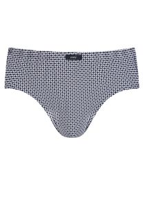 Velk&eacute; Velikosti - Mey - Slipy z bavlny s pod&iacute;lem streče a potiskem po cel&eacute; plo&scaron;e - 3XL - Modr&aacute;