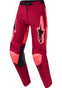 Alpinestars Racer Riway, textile pants , color: Dark Red/Pink/Black , size: 32