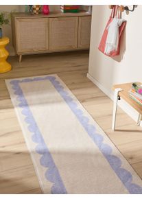 benuta Pop Koberec Frame Fialov&aacute; 70x240 cm Hranice,Trendov&yacute; vzhled