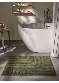 benuta Nest Koupelnov&aacute; rohožka Dan Zelen&aacute; 50x80 cm Geometrick&eacute;, Uni