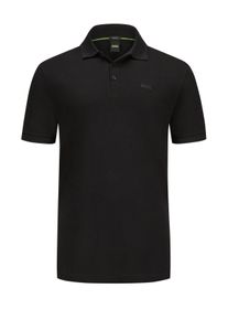 Velk&eacute; Velikosti - BOSS Green - Polo tričko z pik&eacute; materi&aacute;lu, regular fit - 5XL - Čern&aacute;