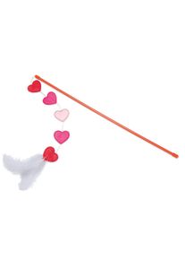 Beeztees kočič&iacute; prut srdce