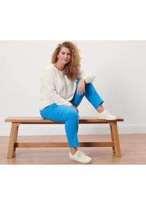 Tchibo - Pleten&yacute; svetr - pro ženy - vel. XL 48/50 - barva: b&iacute;l&aacute;