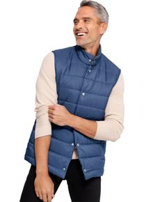 Panske Pro&scaron;&iacute;van&aacute; vesta se stoj&aacute;čkem dž&iacute;nov&aacute; modr&aacute; ,velikost 50