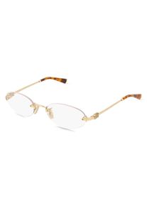 Miu Miu MU53WV d&aacute;msk&eacute; br&yacute;le | Obruba: ov&aacute;ln&yacute;, kov, zlat&aacute;