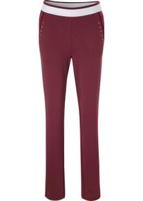 Damske Tepl&aacute;ky s proužkovan&yacute;m elastick&yacute;m pasem bord&oacute; ,velikost 25