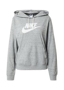 Nike Sportswear Ženy Sportovn&iacute; mikina &scaron;ed&yacute; mel&iacute;r / b&iacute;l&aacute; XS