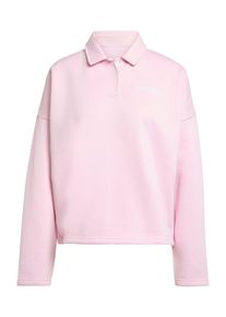 adidas Sportswear Ženy Sportovn&iacute; mikina růžov&aacute; / b&iacute;l&aacute; S