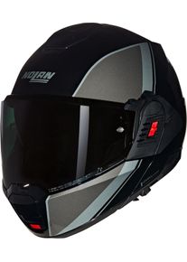 Nolan N120-1 Verniciatura Speciale 341, modular helmet , color: Black/Dark Grey/Grey , size: XL
