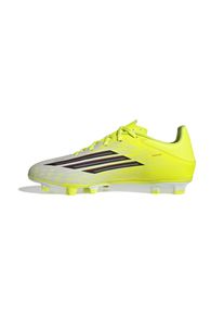 adidas Performance Muži Kopačky 'F50 CLUB' sv&iacute;tivě zelen&aacute; / čern&aacute; / stř&iacute;brn&aacute; 42