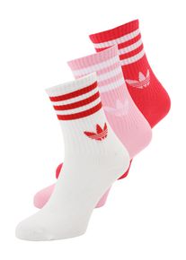 adidas originals Ženy Ponožky růžov&aacute; / tmavě růžov&aacute; / b&iacute;l&aacute; XS