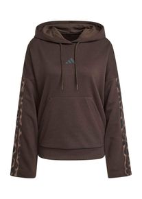 adidas Sportswear Ženy Sportovn&iacute; mikina hněd&aacute; / světle hněd&aacute; / čern&aacute; XS