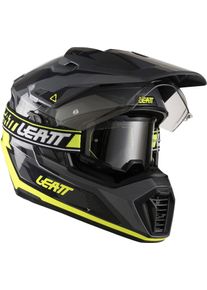 Leatt Adventure 7.5 V26, adventure helmet , color: Black/Dark Grey/Orange , size: XL
