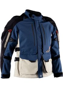 Leatt Adventure DriTour Long 5.5 V26, textile jacket waterproof , color: Dark Blue/Light Grey/Black , size: M