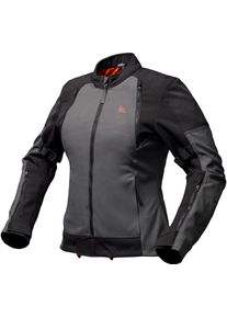 Modeka Muva, textile jacket waterproof women , color: Dark Grey/Black , size: 40