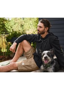 Tchibo - Fleecov&aacute; bunda - pro muže - vel. L 52/54 - barva: čern&aacute;