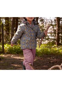 Tchibo - Zimn&iacute; kombin&eacute;za - pro miminko - vel. 98/104 - barva: růžov&aacute;/květovan&yacute;