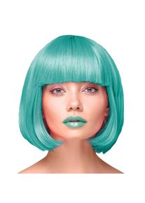 Paruka tyrkysov� kr�tk� vlasy