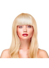 Paruka blond dlouh� rovn� vlasy