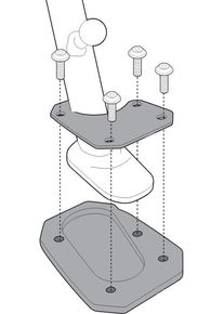 Givi ES, side stand extension